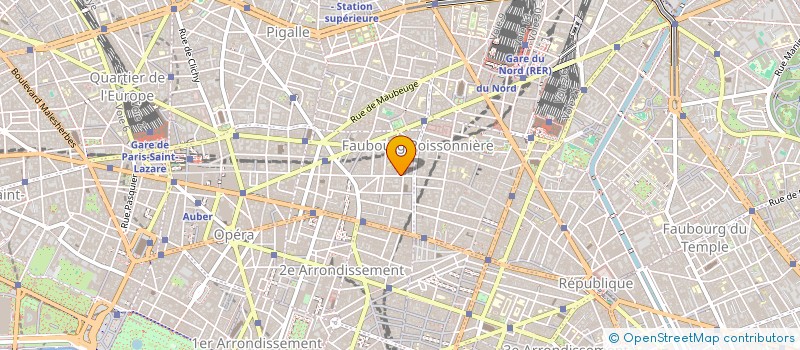 localisation de l'entreprise SCI RICHER  PARIS