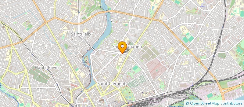 localisation de l'entreprise SCI RICHER à NANTES
