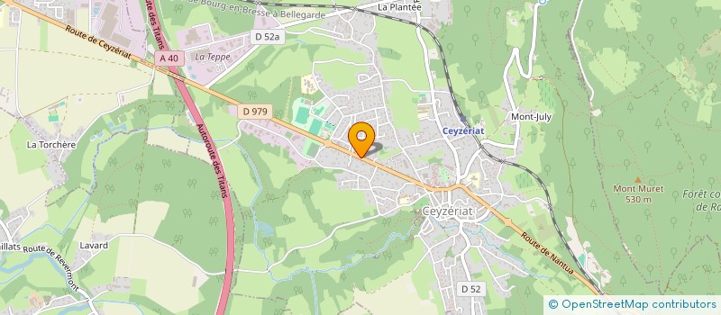 localisation de l'entreprise SCI RICHER à CEYZERIAT