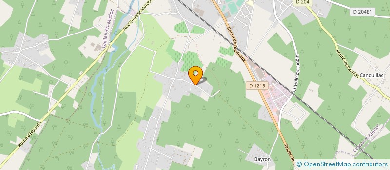 localisation de l'entreprise SCI RICHER  LESPARRE-MEDOC