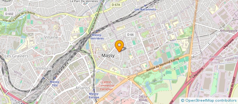 localisation de l'entreprise SCI RICHEROL à MASSY