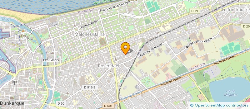 localisation de l'entreprise SCI RICHEZ à DUNKERQUE