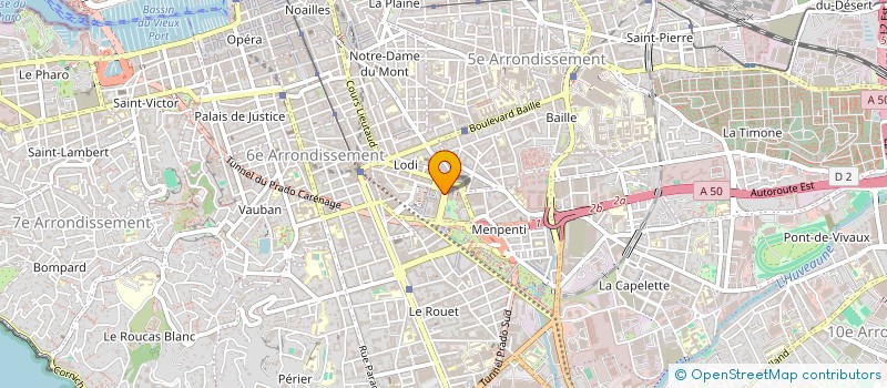 localisation de l'entreprise SCI RICHIER à MARSEILLE