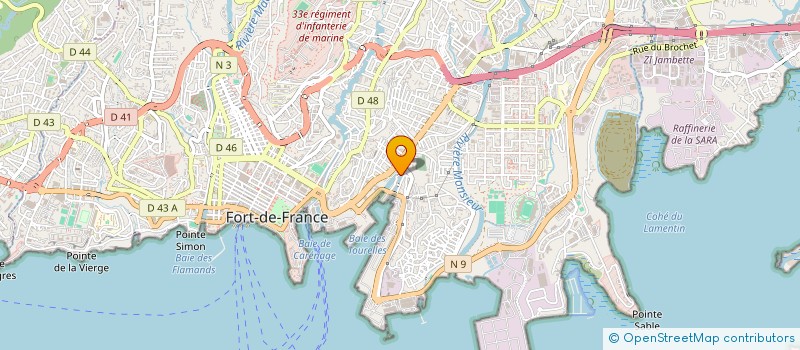 localisation de l'entreprise SCI RICHJOCELEO à FORT DE FRANCE