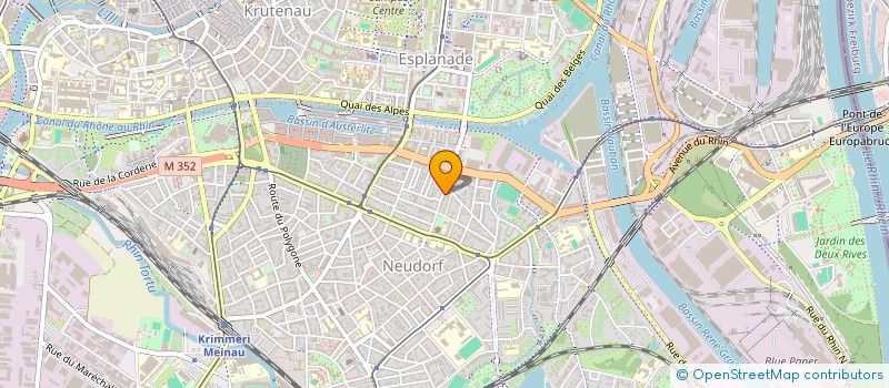 localisation de l'entreprise SCI RICHWILLER 1 à STRASBOURG