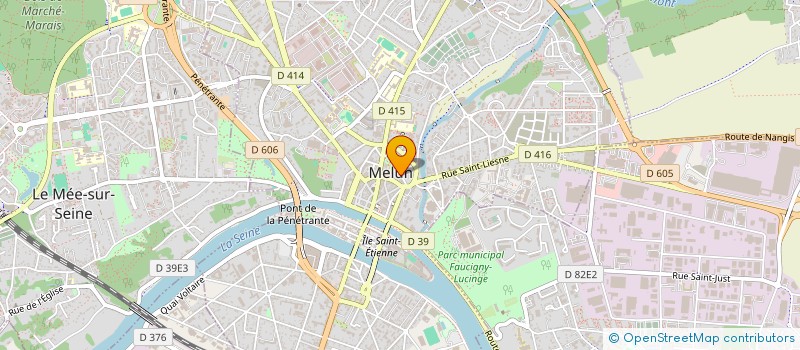 localisation de l'entreprise SCI RICHY IMMO à MELUN