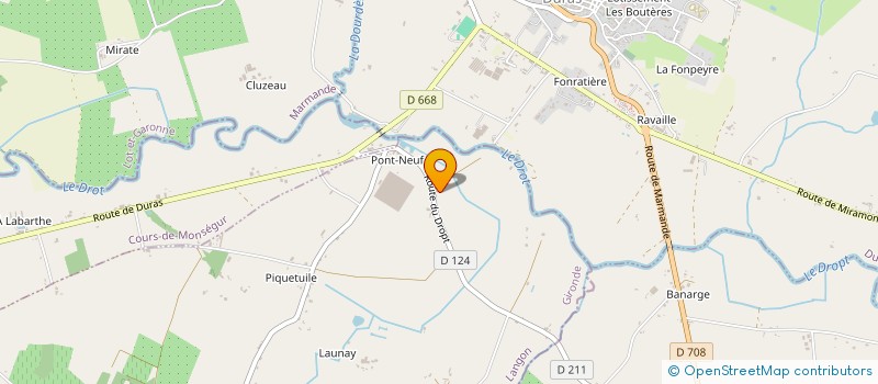 localisation de l'entreprise SCI RICKY  TAILLECAVAT