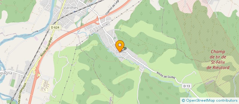 localisation de l'entreprise SCI RICO FRERES à DALOU
