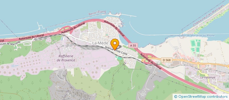 localisation de l'entreprise SCI RICO IMMO  CHATEAUNEUF-LES-MARTIGUES