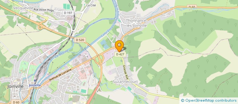localisation de l'entreprise SCI RICOB à THONNANCE-LES-JOINVILLE