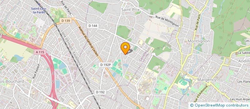 localisation de l'entreprise SCI RICOL à SAINT-PRIX