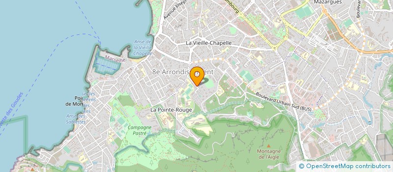 localisation de l'entreprise SCI RICOUNET à MARSEILLE