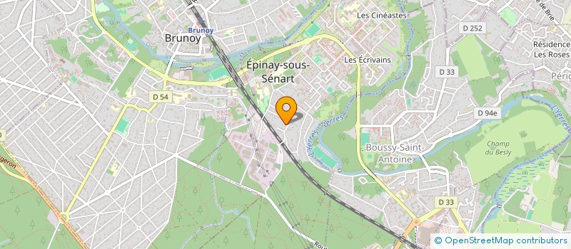 localisation de l'entreprise SCI RICPAS  EPINAY-SOUS-SENART