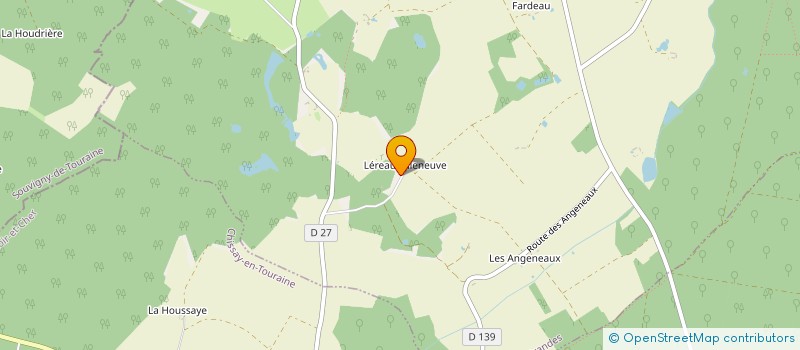 localisation de l'entreprise SCI RIDES  VALLIERES-LES-GRANDES