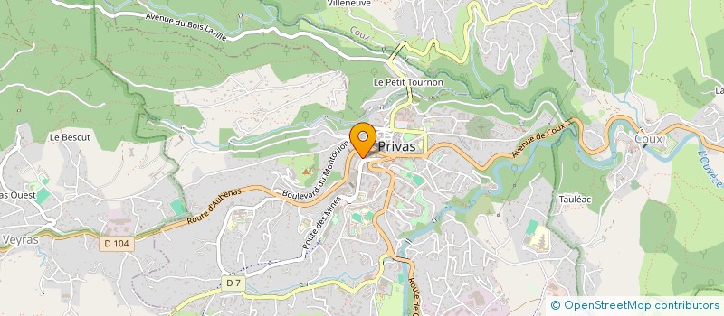 localisation de l'entreprise SCI RIDO  VEYRAS