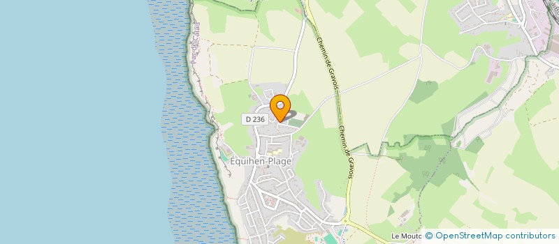 localisation de l'entreprise SCI RIDU  EQUIHEN-PLAGE