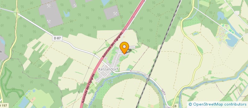 localisation de l'entreprise SCI RIEDSELTZ  KESSELDORF