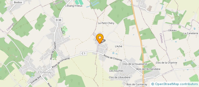 localisation de l'entreprise SCI RIEMEBALIZI  CORMERAY