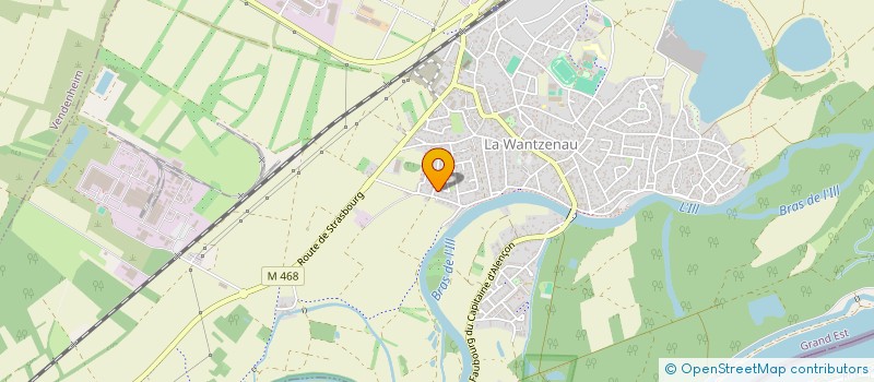 localisation de l'entreprise SCI RIEMER  LA WANTZENAU