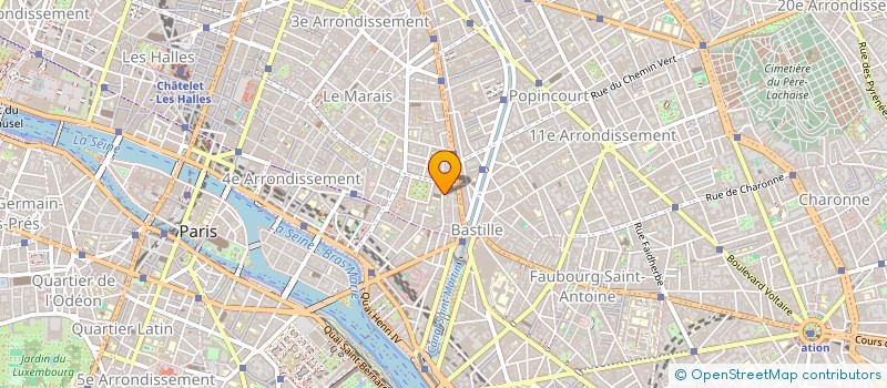 localisation de l'entreprise SCI RIESLING  PARIS