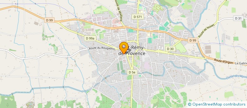 localisation de l'entreprise SCI RIEU-JOST  SAINT-REMY-DE-PROVENCE