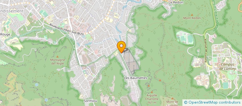 localisation de l'entreprise SCI RIF BEAUVALLON à MARSEILLE 9EME