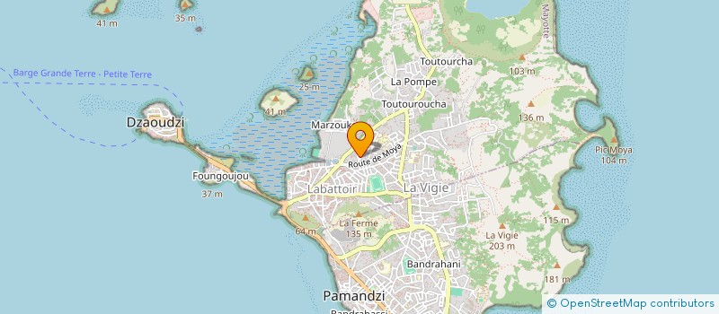 localisation de l'entreprise SCI RIFFAY à DZAOUDZI