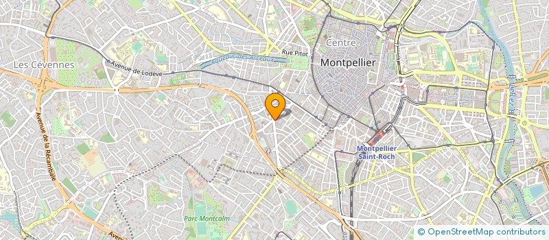localisation de l'entreprise SCI RIFIFI à MONTPELLIER