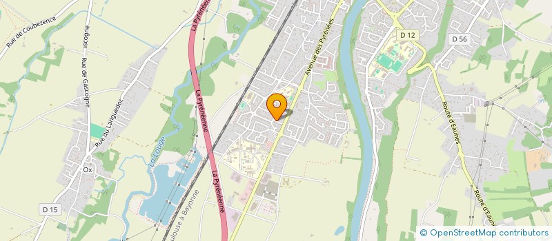 localisation de l'entreprise SCI RIGANDA  BELBERAUD