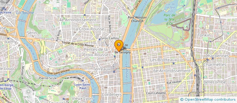 localisation de l'entreprise SCI RIGAULT-FARGIER à LYON