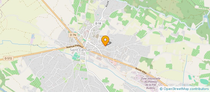 localisation de l'entreprise SCI RIGAUX ROLAND  SAINT-CANNAT