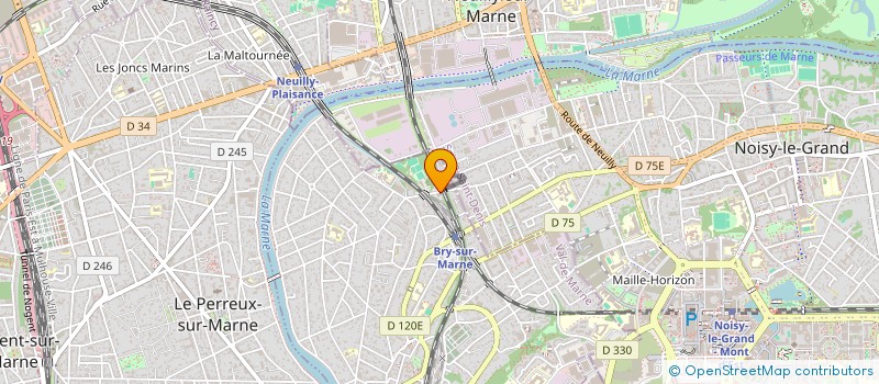 localisation de l'entreprise SCI RIGNY à BRY-SUR-MARNE