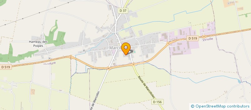 localisation de l'entreprise SCI RIGOLLIER H ET M  CHAMPIER