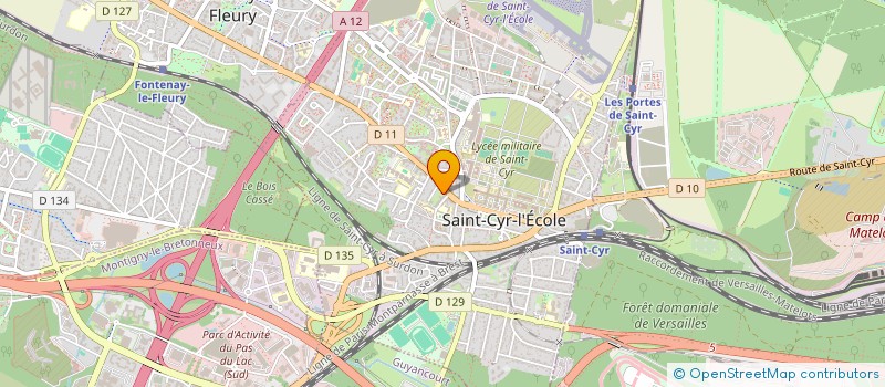 localisation de l'entreprise SCI RIGOMA  SAINT-CYR-L'ECOLE