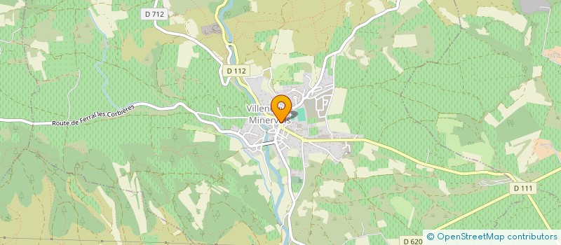 localisation de l'entreprise SCI RIGON BRUNET à CAUNES-MINERVOIS