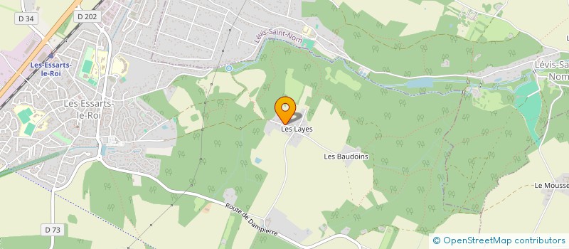 localisation de l'entreprise SCI RIGONOU  LES ESSARTS-LE-ROI