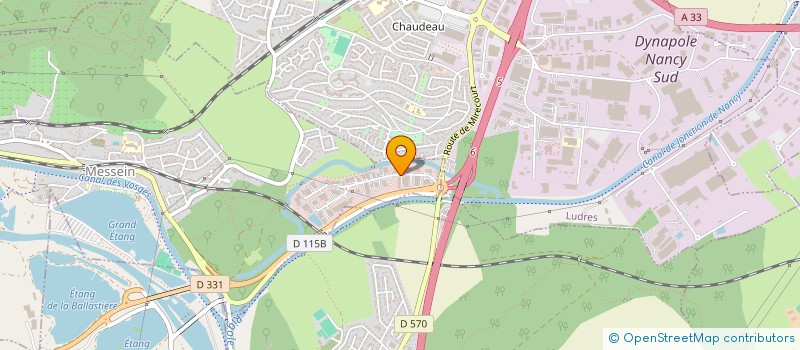 localisation de l'entreprise SCI RIGSEL  MESSEIN