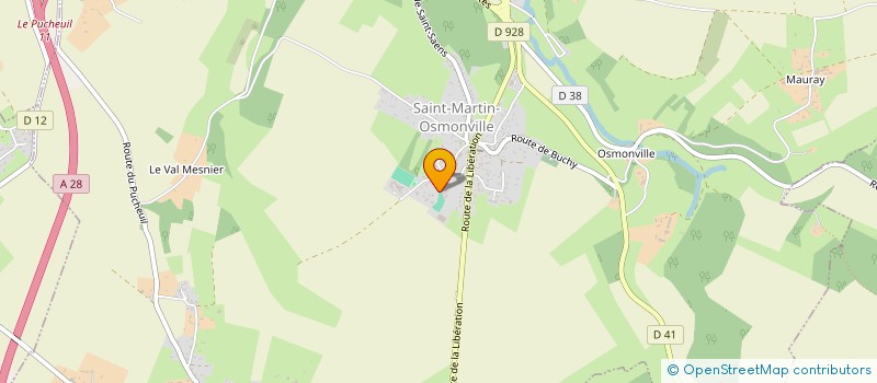 localisation de l'entreprise SCI RIKALINE  SAINT-MARTIN-OSMONVILLE