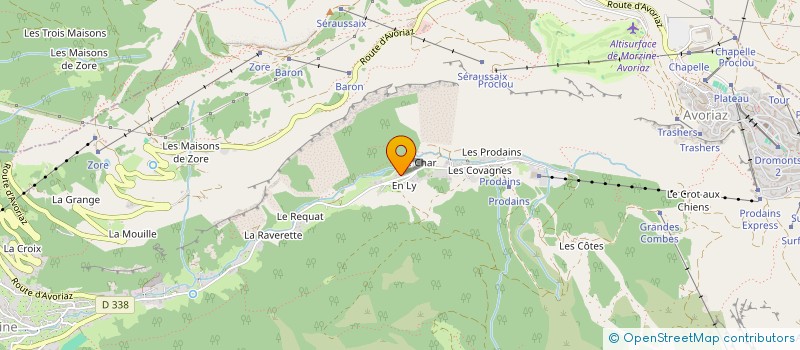 localisation de l'entreprise SCI RILADE à MORZINE