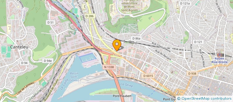 localisation de l'entreprise SCI RILES à ROUEN