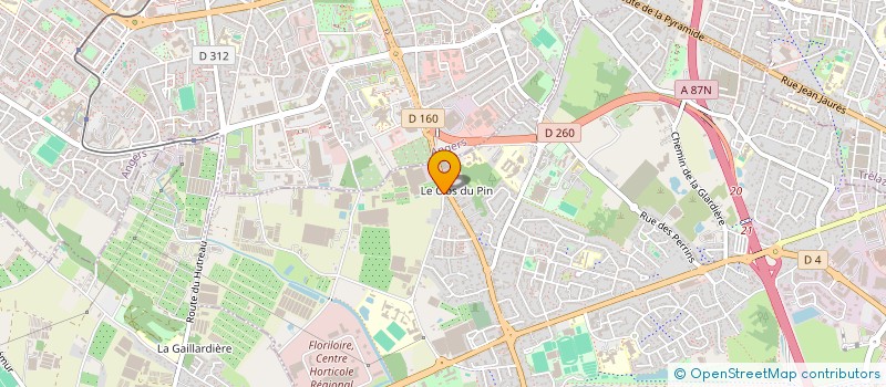 localisation de l'entreprise SCI RILLETTES ET BEURRE SALE  LES PONTS-DE-CE