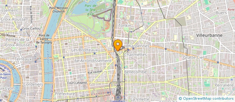 localisation de l'entreprise SCI RILLIEUX STRASBOURG  LYON