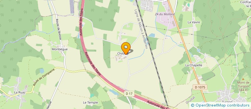 localisation de l'entreprise SCI RIMA  SAINT-MARTIN-DU-MONT