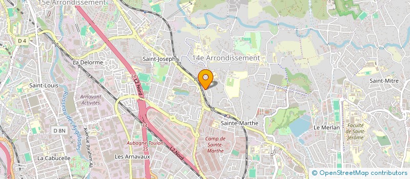 localisation de l'entreprise SCI RIMAS à MARSEILLE