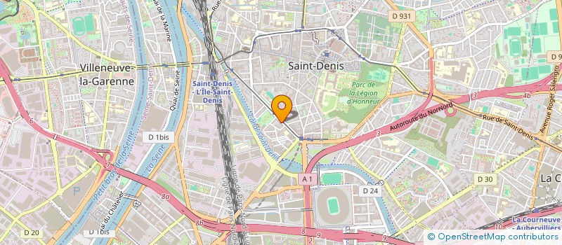localisation de l'entreprise SCI RIMAS IMMO  SAINT-DENIS