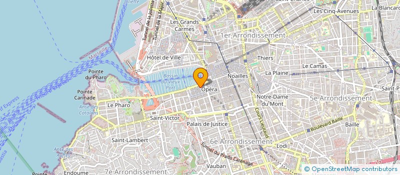 localisation de l'entreprise SCI RIMAU à MARSEILLE