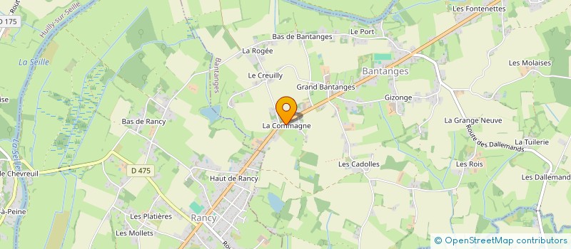 localisation de l'entreprise SCI RIMBAUD  BANTANGES