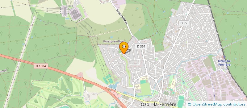 localisation de l'entreprise SCI RIMBSON  OZOIR-LA-FERRIERE