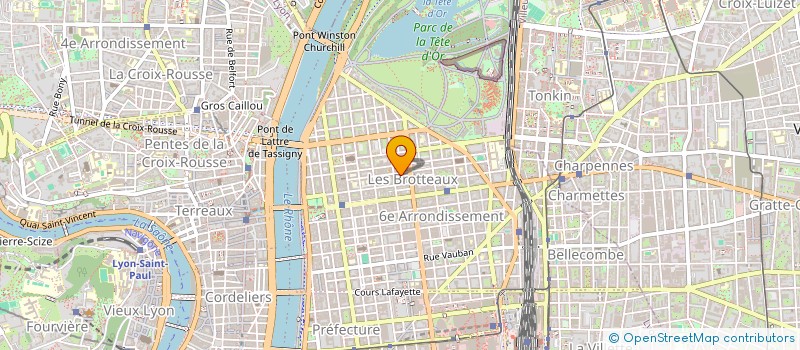 localisation de l'entreprise SCI RIMMOLAC  LYON