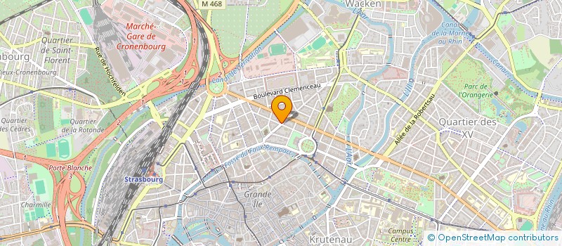 localisation de l'entreprise SCI RIMON  STRASBOURG